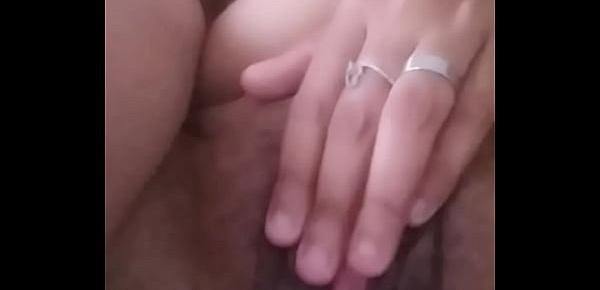  Girl friend masturbating in whats-app video call